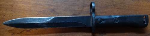 Unknown Short Bayonette 28cm long Blade 16,5cm