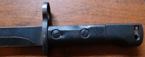 Unknown Short Bayonette 28cm long Blade 16,5cm