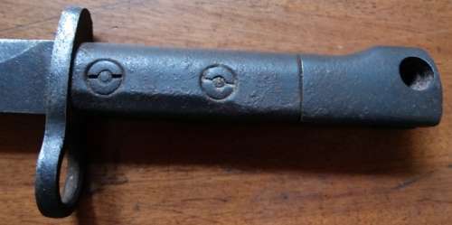 Unknown Short Bayonette 28cm long Blade 16,5cm