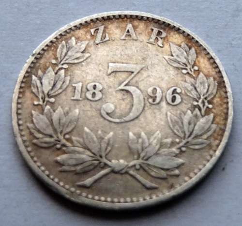 1896 ZAR Tickey