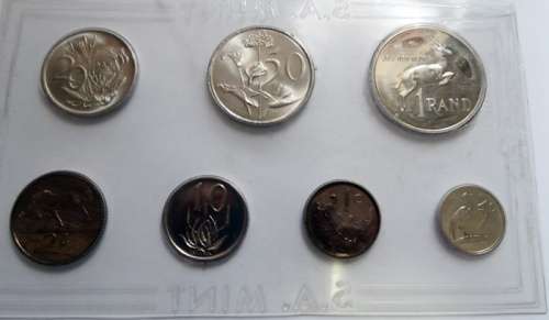 ## 1987 South African Unc Set. ##