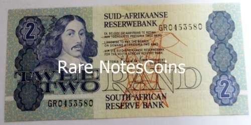 GPC De Kock Two Rand Note A/E GR