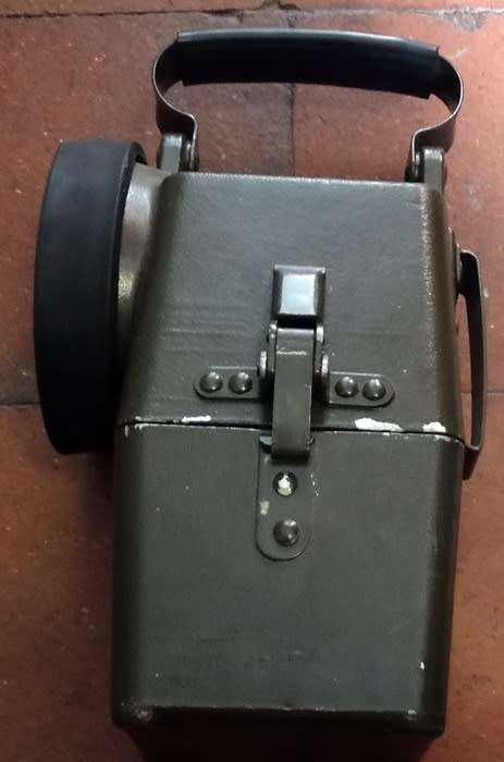 Military Hand Lamp 25cm High