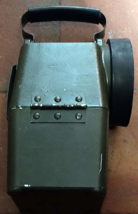 Military Hand Lamp 25cm High