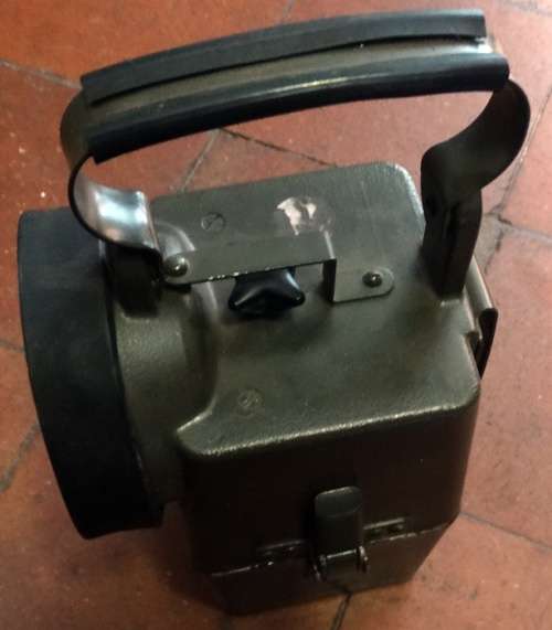 Military Hand Lamp 25cm High