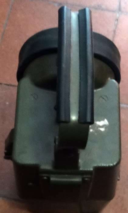 Military Hand Lamp 25cm High