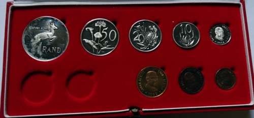 1982 South African Long Proofset No Gold
