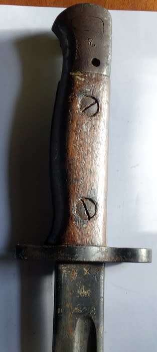 1907 Lee Ensfield 303 Bayonet with Sheath