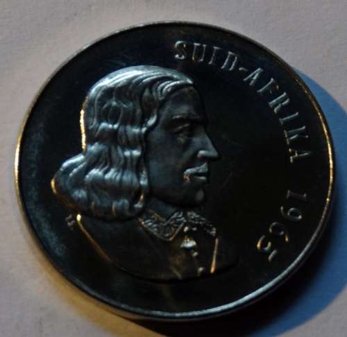 1965 Keydate Proof Afrikaans 50c