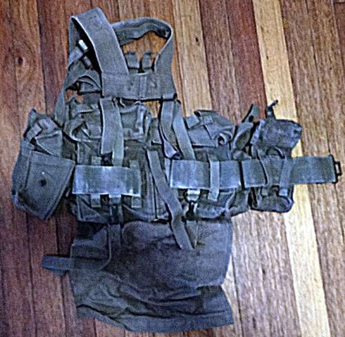 Webbing & Balsak & Helmet & Water Bottle & Bags & Other SADF Goodies