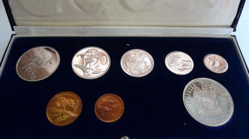 1984 South African Proofset with Double R1