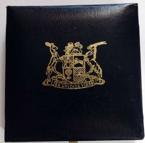 1988 South African Dias Proof Silver One Rand