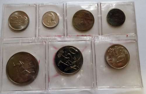 1980 South African Uncirculated Coin Set