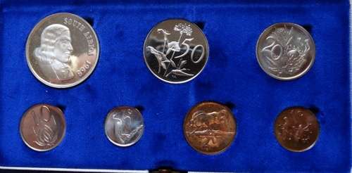 ## 1968 South African Proof Set.  ##