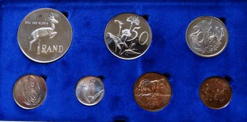 ## 1968 South African Proof Set.  ##