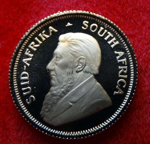 ## 1987 South African Proof Krugerrand 1/10th . ##