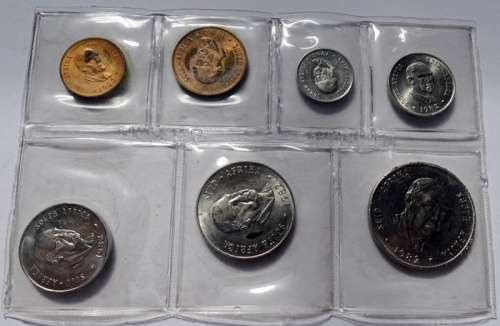 1982 South African Unc Set