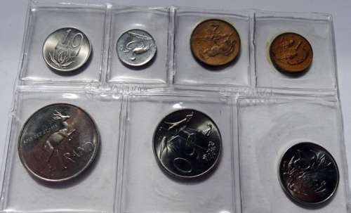 1982 South African Unc Set