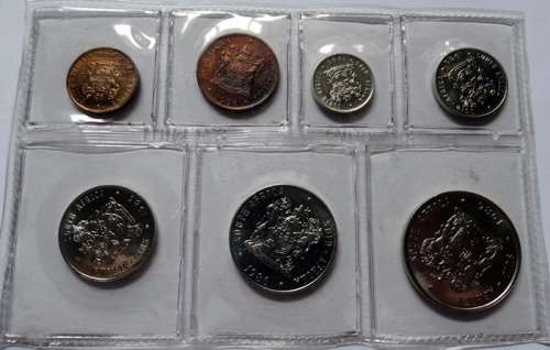 Unc 1986 South African Coin Set