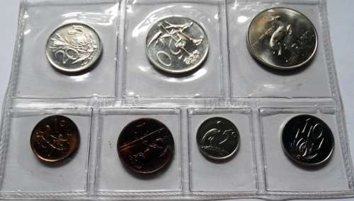 Unc 1986 South African Coin Set