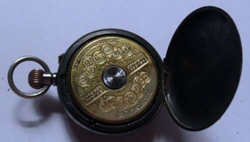 Antique Swiss 8 Day Pocket Watch Working Condition (Hebdomas