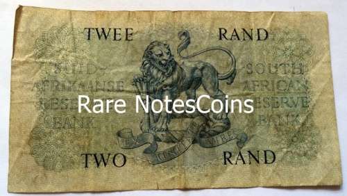 G Rissik 1st Issue E/A Two Rand Note