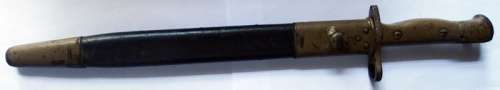Pattern 1913 Bayonet for Enfield with SA Markers Mark Blade 30cm