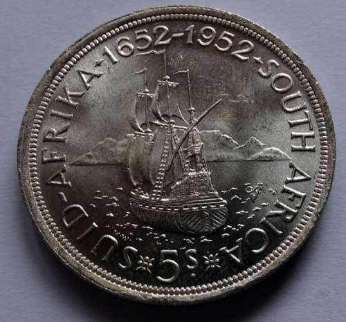 Unc 1952 South African Crown