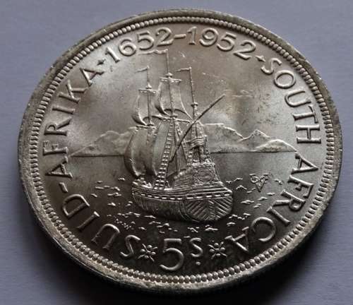 Unc 1952 South African Crown