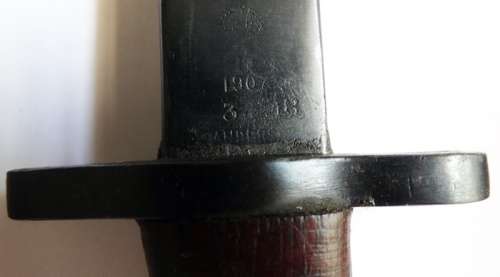 1907 303 Lee Endsfield Bayonet