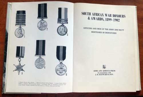 South African War Honours and Awards 1899 - 1902 A.B.O.