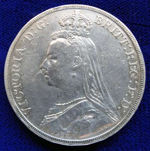 ##  1889 Great Britian Silver Crown ##