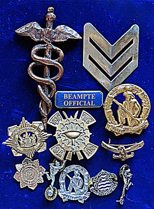 Various SADF Badges & Ranks