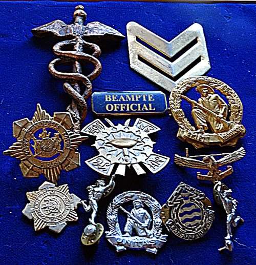 Various SADF Badges & Ranks