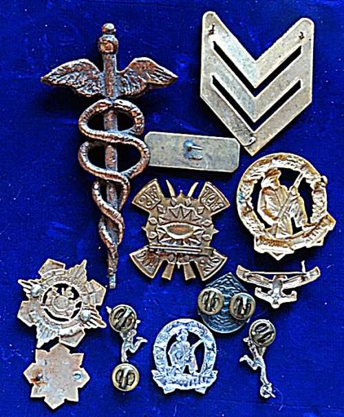 Various SADF Badges & Ranks