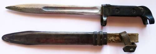 First Generation 1 For AK47 Bulgarian Bayonet with Sheath