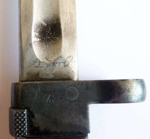 First Generation 1 For AK47 Bulgarian Bayonet with Sheath