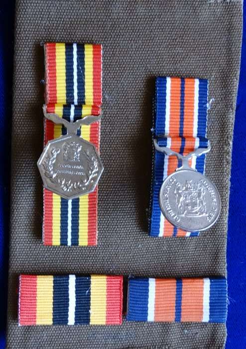 ## General Service & SAM Miniature Medals with Bar ##