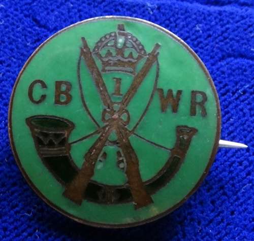 ## Suspected Witwatersrand Rifles Badge ##