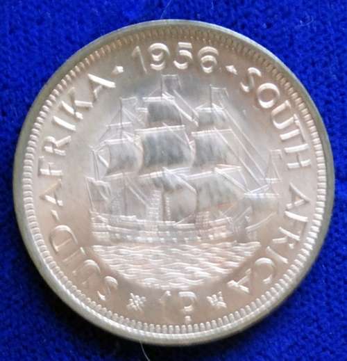 ## Unc Red 1956 South African Penny ##