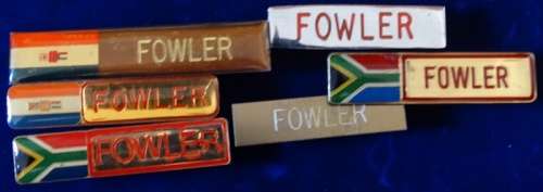 ## 5 Medal Group to Cmdt JR Fowler with Sertificates ##