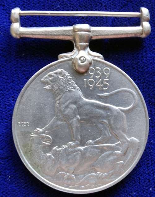 ## 1939 - 1945 Medal to NJ Daneel ##