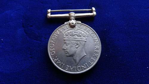 ## 1939 - 1945 Medal to NJ Daneel ##