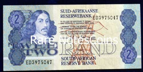 ## GPC De Kock 4th Issue Two Rand Note A/E  ##