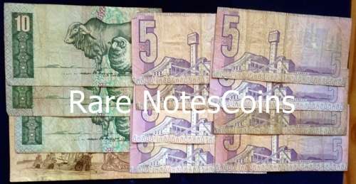 ## Various SA Governors Banknotes R101 Face Value ##