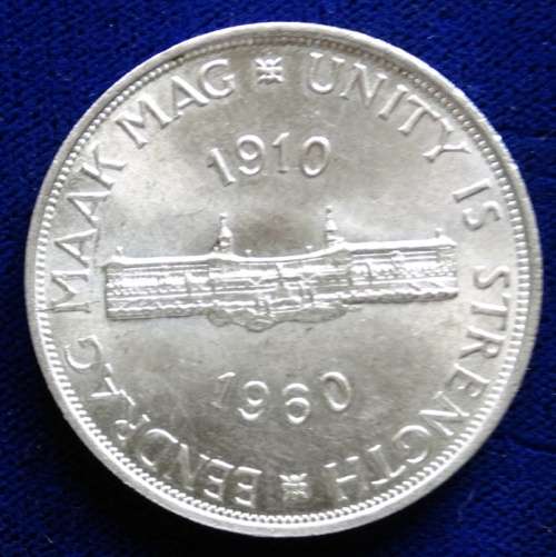 ## Unc 1960 South African Crown ##