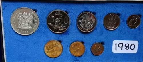 ## 1980 South African Proofset ##