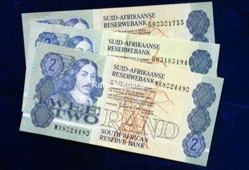 ## 3 GPC de Kock  Banknotes With Replacement note ##