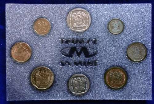 ##  1991 South African Unc Set  ##  15000 sets made