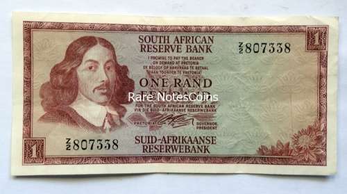 ## 1966 G Rissik 2nd Issue banknote ## Z2 Replacement